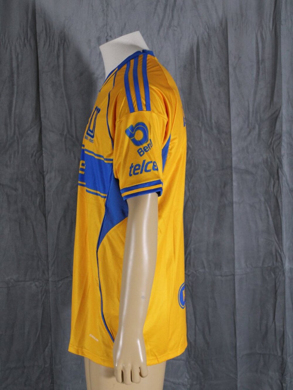 Tigres UANL Jersey - 2025 Home Jersey by Adidas - Men's Large - Picture 4 of 12